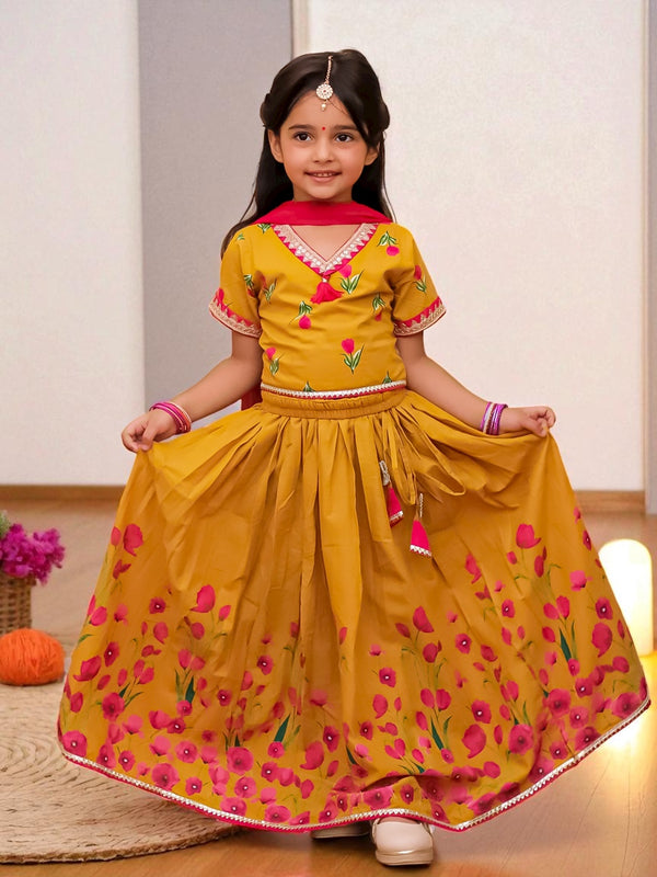Doll Digital Ghagra Set