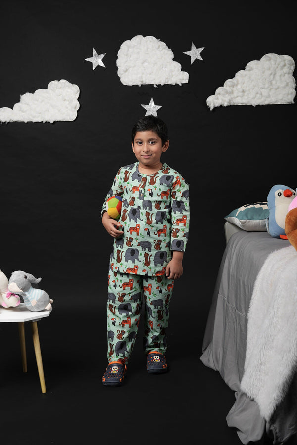 Jungle kurta style Nightwear