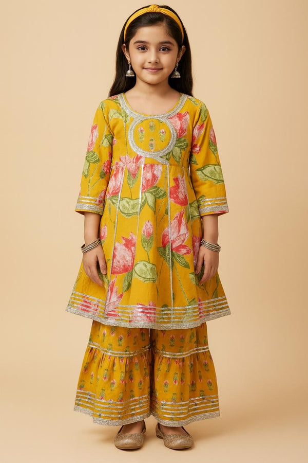 Jasmine Ethnic Kurta Sharara
