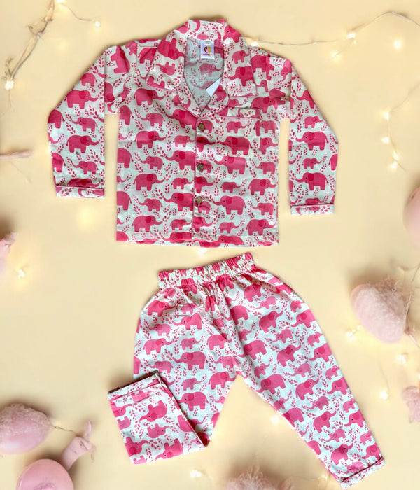 Cuddles Pink ELE Nightwear