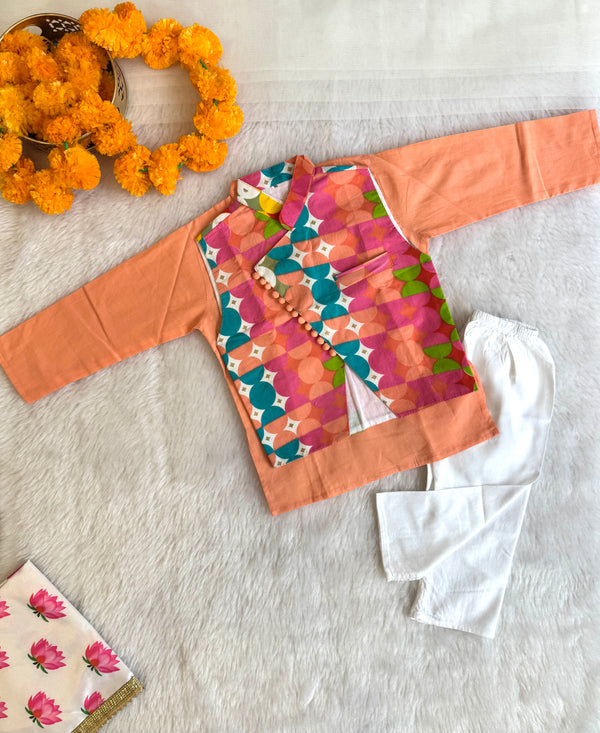 Jazz Kurta Jacket set