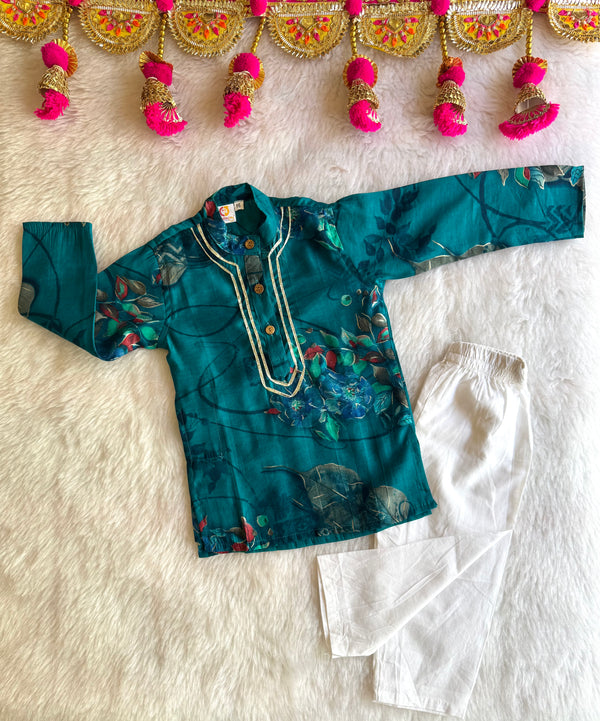 Silky Stylish Kurta Set