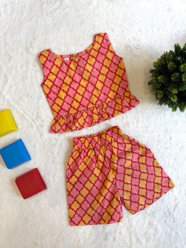 Rainbow Shorts Co-ords