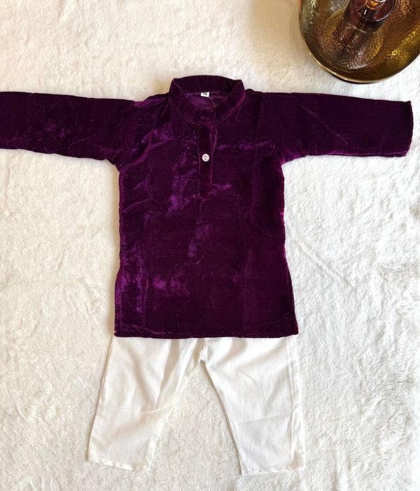 Velvet Boys Kurta Set