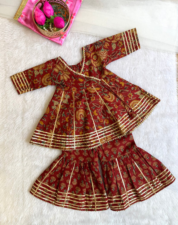 Maharani Kurti And Sharara