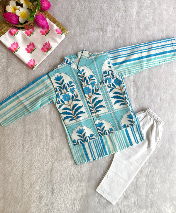 Blossom Kurta Jacket set