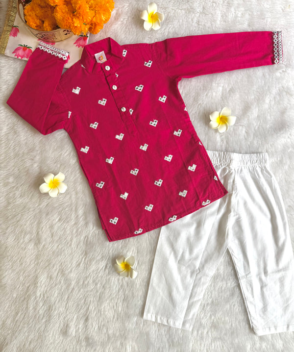 Mirror Work Kurta set