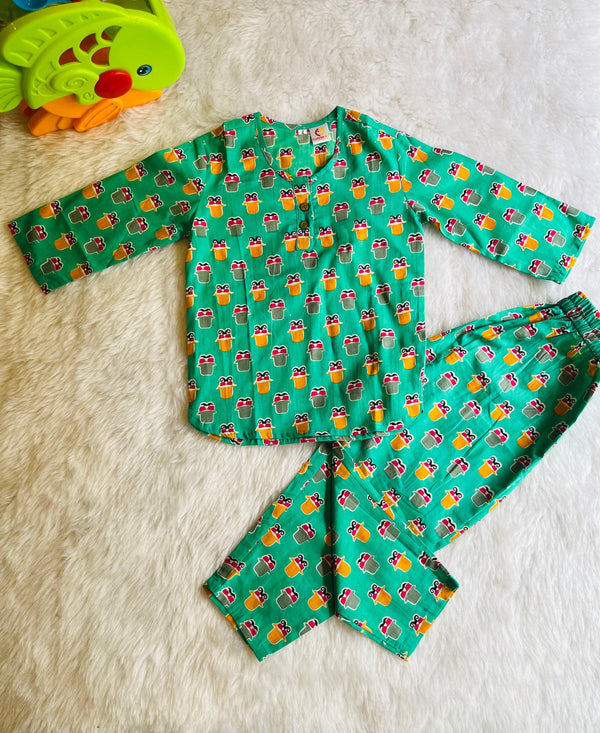 Mini Men kurta style Nightwear