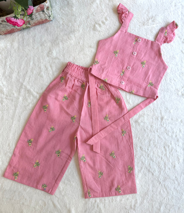 Embroidered Candy Co-ords Set