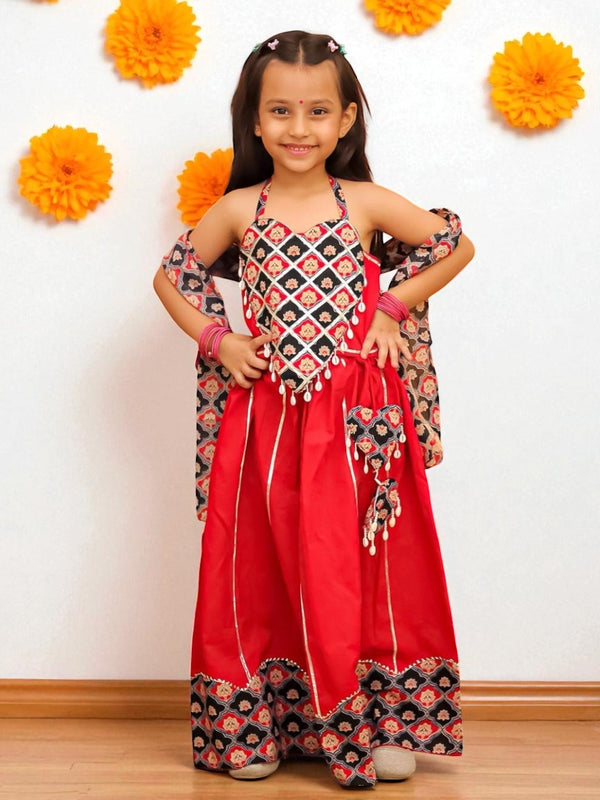 Ghoomar Ethnic Ghagra Set