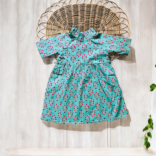 Designer Printed Cotton frock