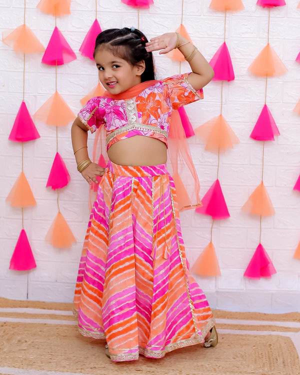 Leher Ghagra Choli set