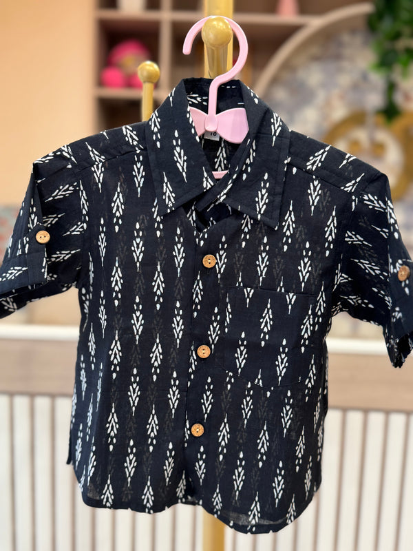 Ethnic Motif Printed Shirt