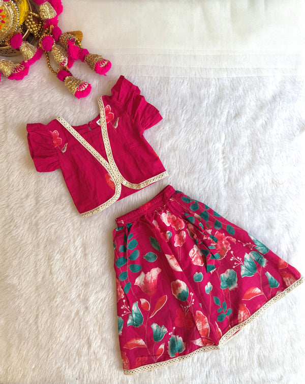 Floral Skirt Style Set