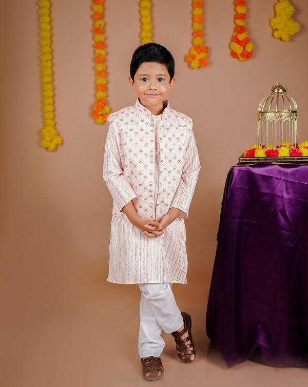 Orchid Ethnic Kurta jacket set