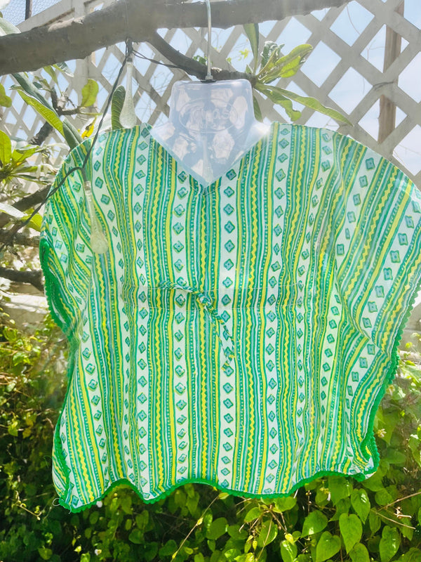 Cute Printed Cotton Kaftan