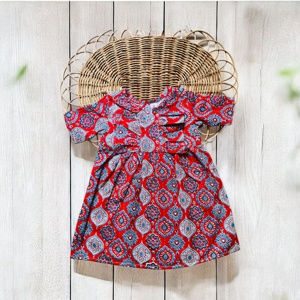 Designer Printed Cotton frock