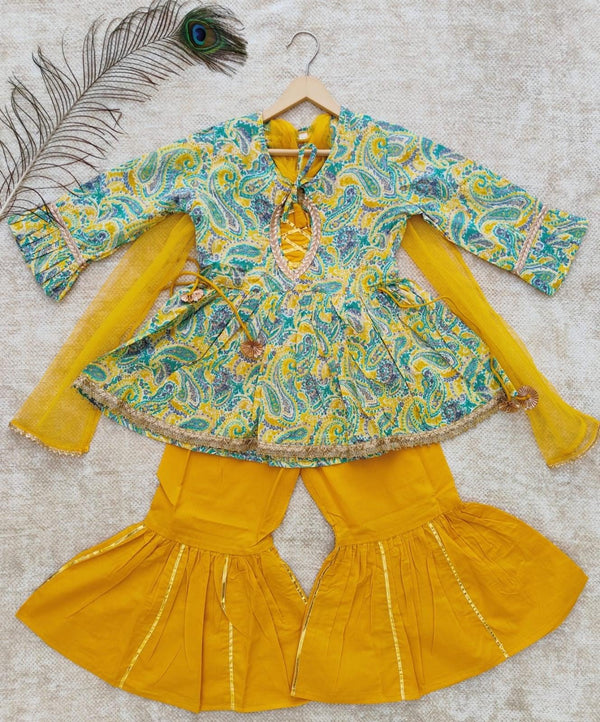 Stylo Kurti Sharara Set