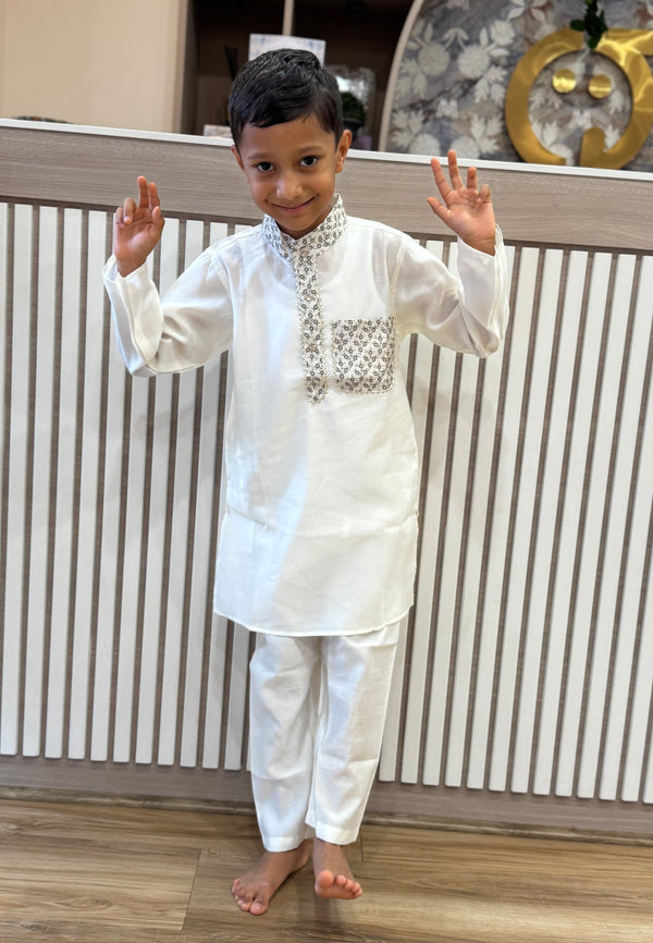 Silky Stylish Kurta Set