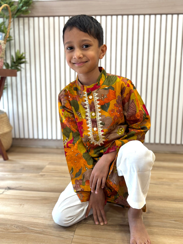 Charm Silky Kurta Pyjama Set