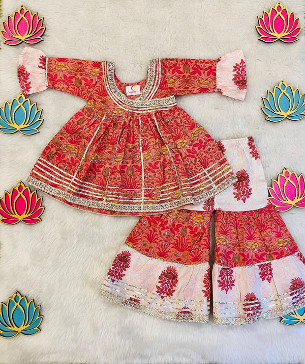 Gazal Ethnic Sharara Set