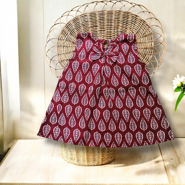 Designer Printed Cotton frock