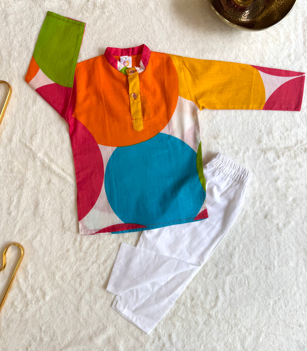 Flower Kurta Pyjama