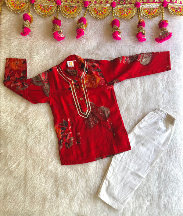 Silky Stylish Kurta Set