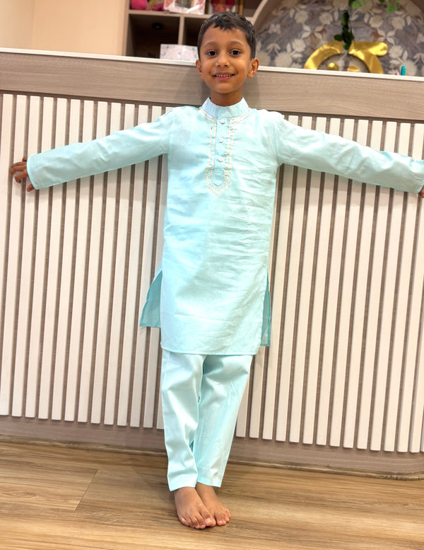 Silky Royal Kurta Set