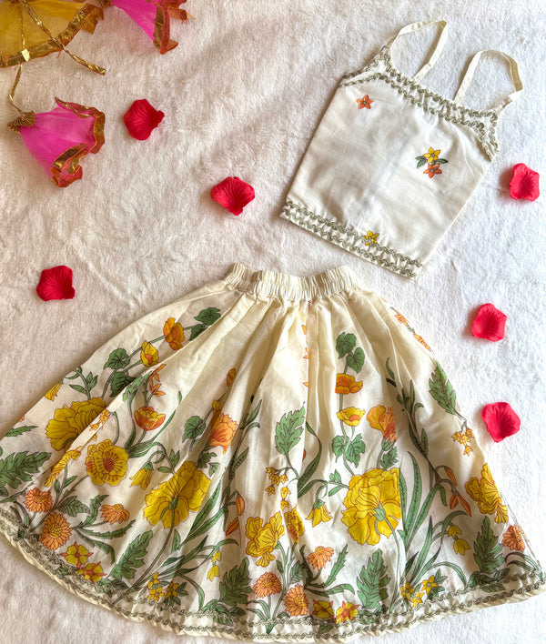 Blossom Ghagra Choli Set