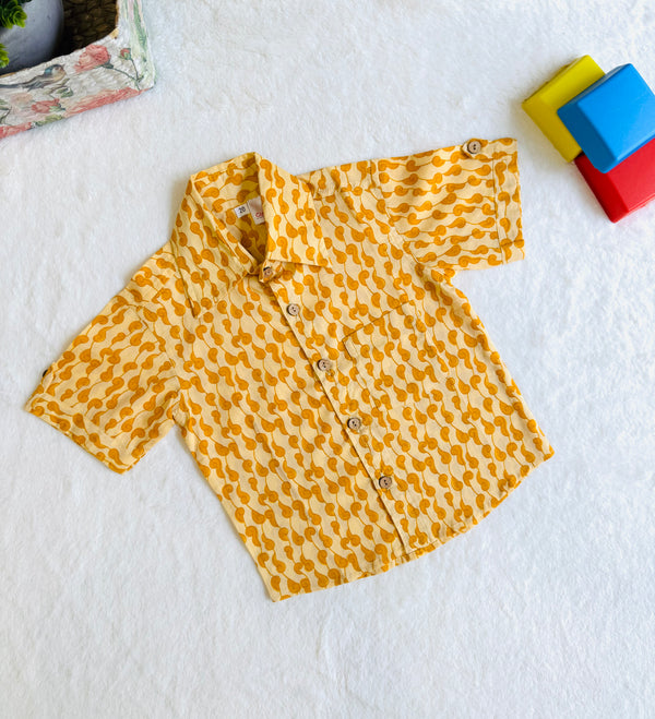 Ethnic Motif Printed Shirt