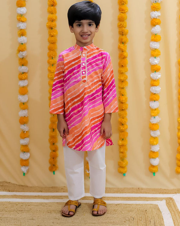 Festive Leher Kurta Pyjama