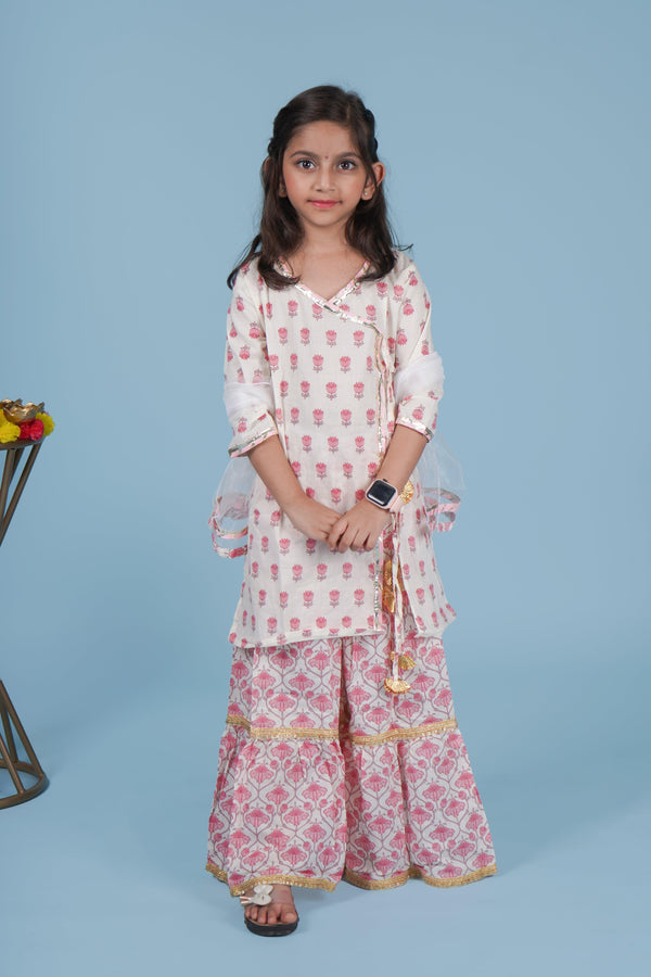 Lotus Sibling Kurta and sharara