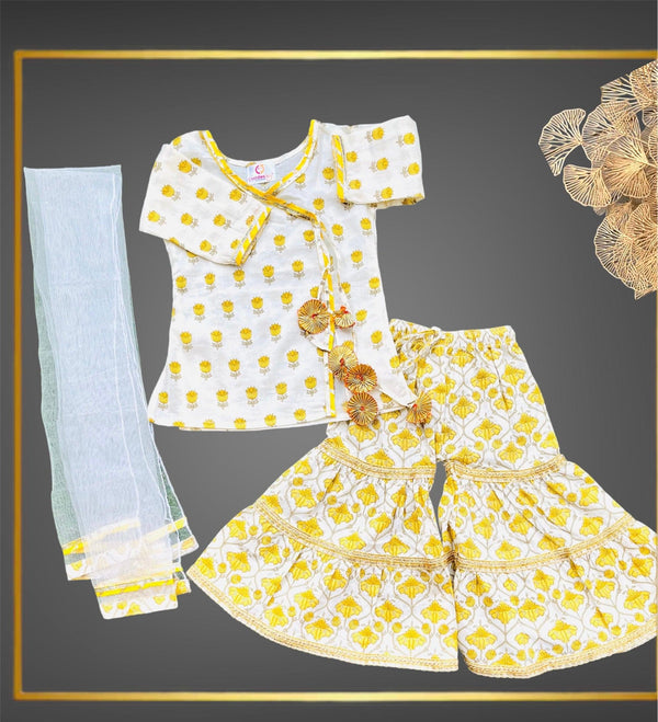 Lotus Sibling Kurta and sharara