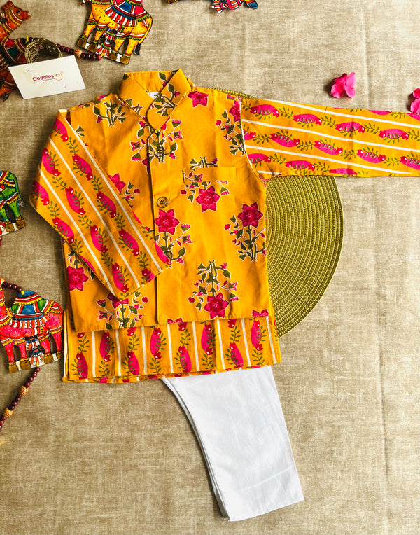 Rajkumar Ethnic Kurta jacket set