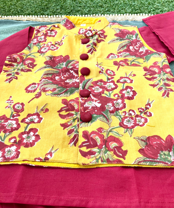 Traditional Kurta jacket set